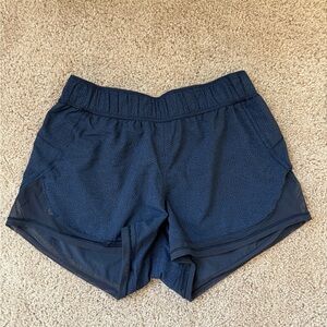 Reversible Women's Navy Blue Shorts